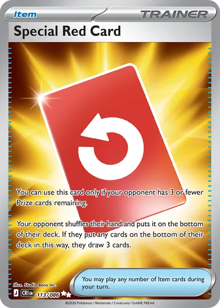 Special Red Card