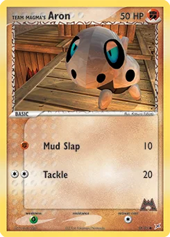 Team Magma's Aron
