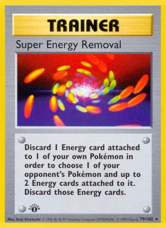 Super Energy Removal