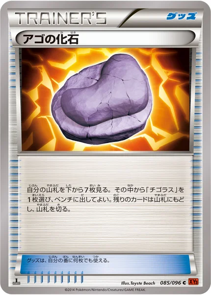 アゴの化石